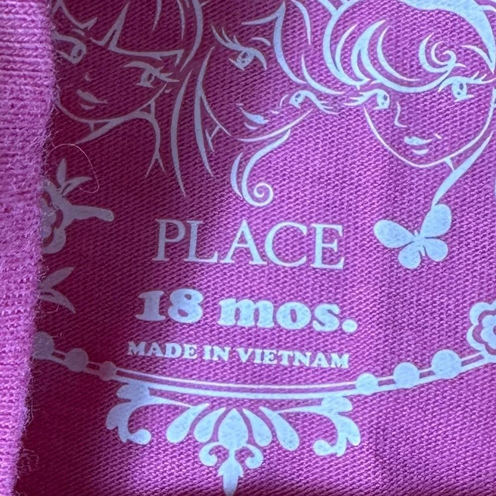 NWT 18 Months The Children’s Place Pink‎ Long Sleeve Top Shirt